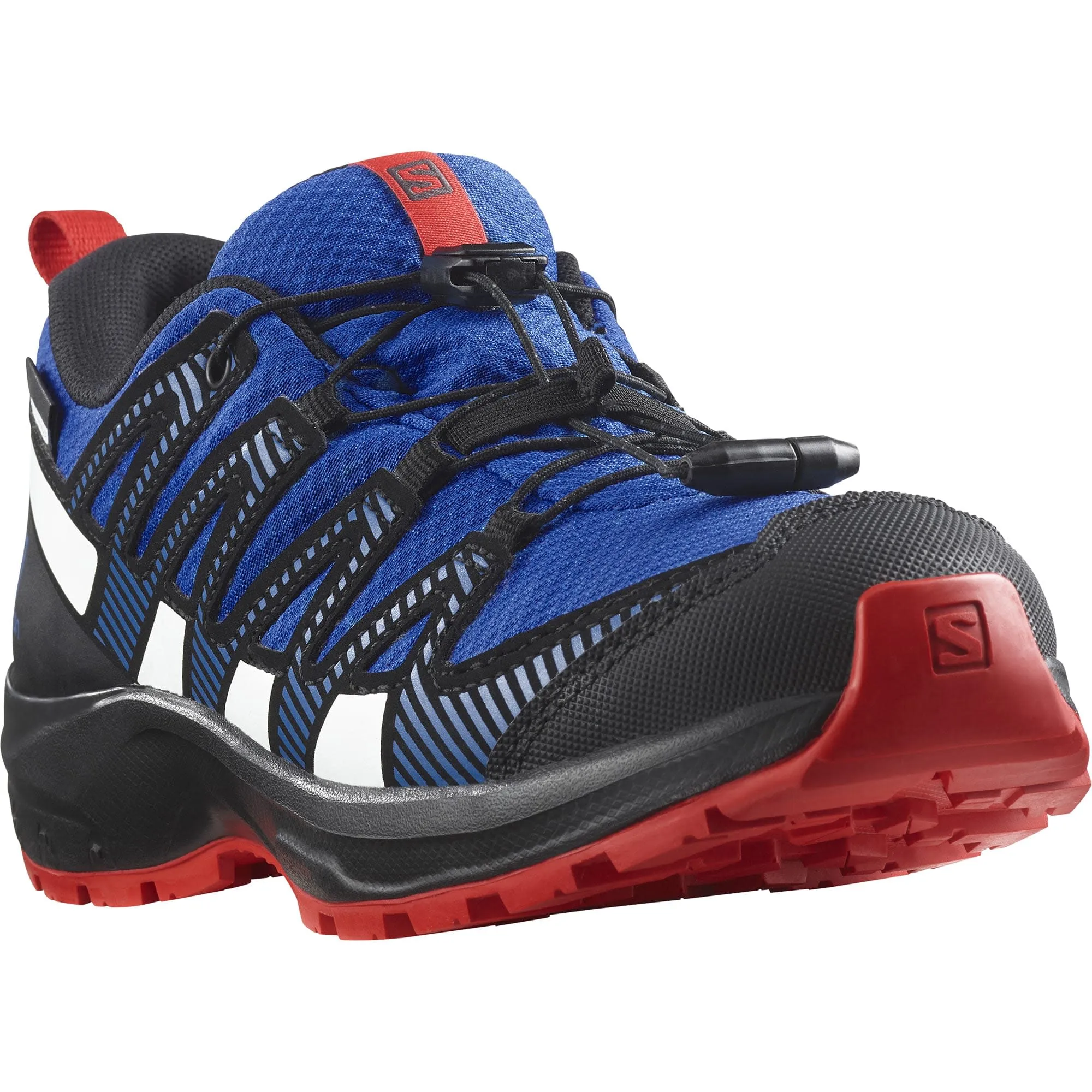 Salomon Juniors' XA Pro V8 CSWP Lapis Blue/Black/Fiery Red | Buy Salomon Juniors' XA Pro V8 CSWP Lapis Blue/Black/Fier