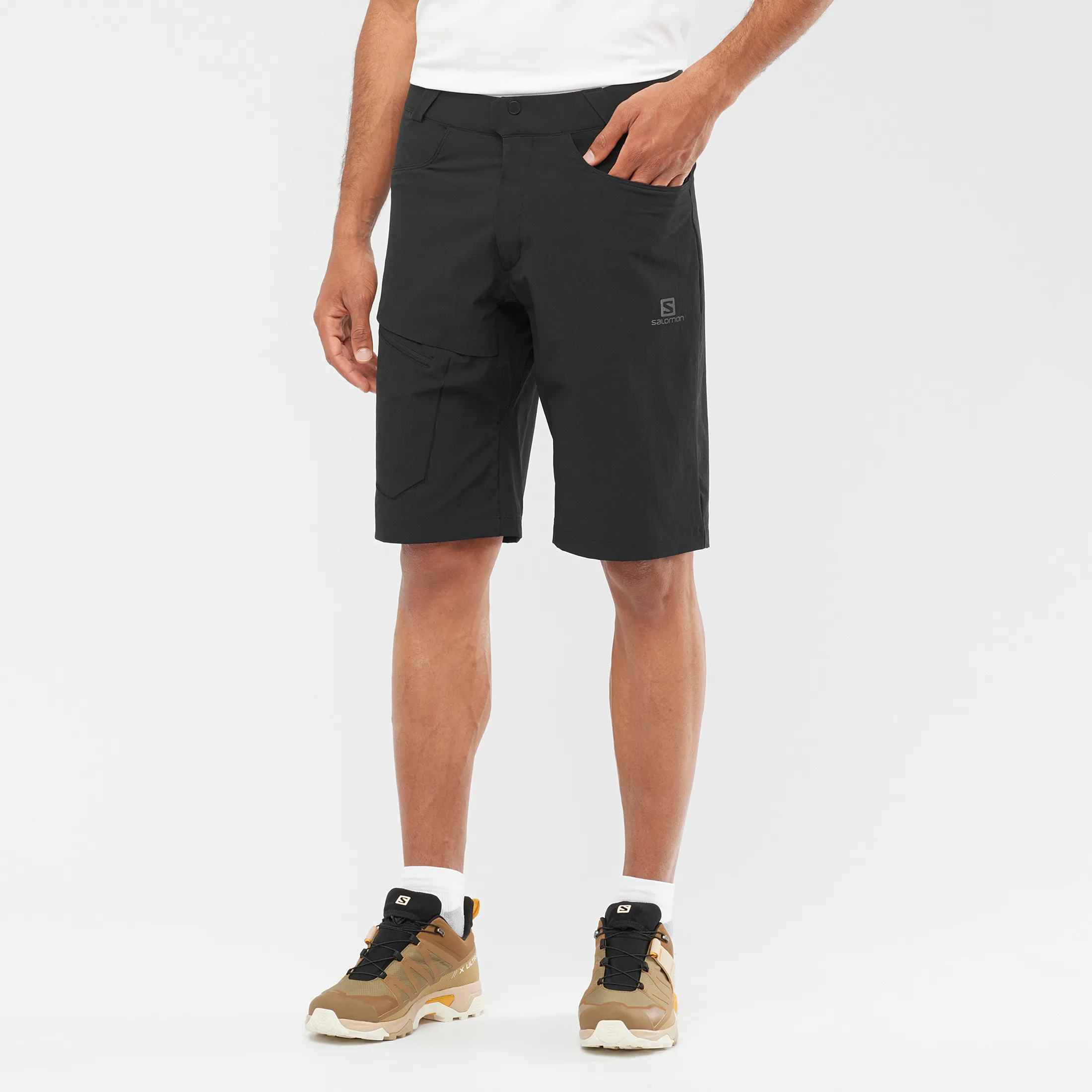 Salomon Men's Wayfarer Shorts Black | Buy Salomon Men's Wayfarer Shorts Black here | Outnorth