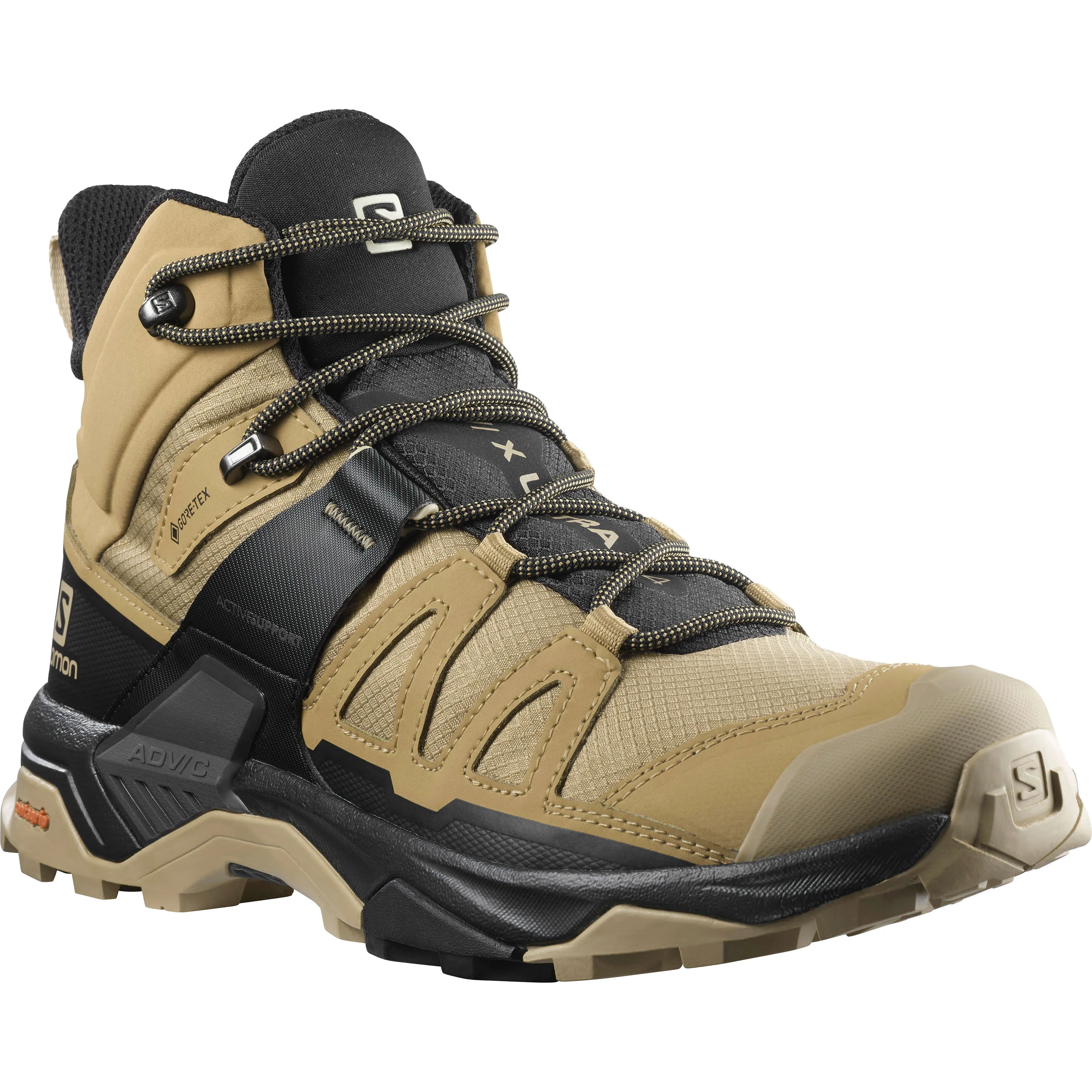 Salomon Men's X Ultra 4 Mid GORE-TEX Kelp/Black/Safari | Buy Salomon Men's X Ultra 4 Mid GORE-TEX Kelp/Black/Safari he