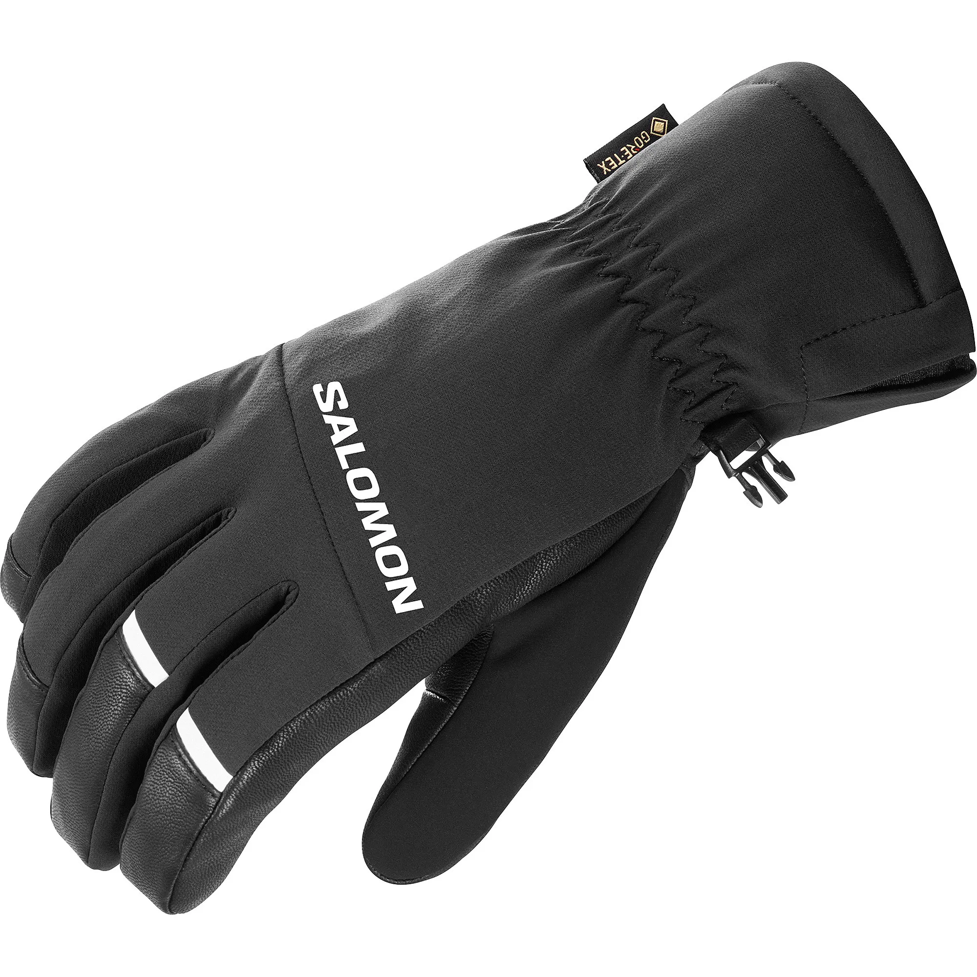 Salomon Unisex Gloves Propeller GORE-TEX Black/Black | Buy Salomon Unisex Gloves Propeller GORE-TEX Black/Black here | Outnorth