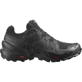 Salomon Women's Speedcross 6 Gore-Tex in Black Black Phantom