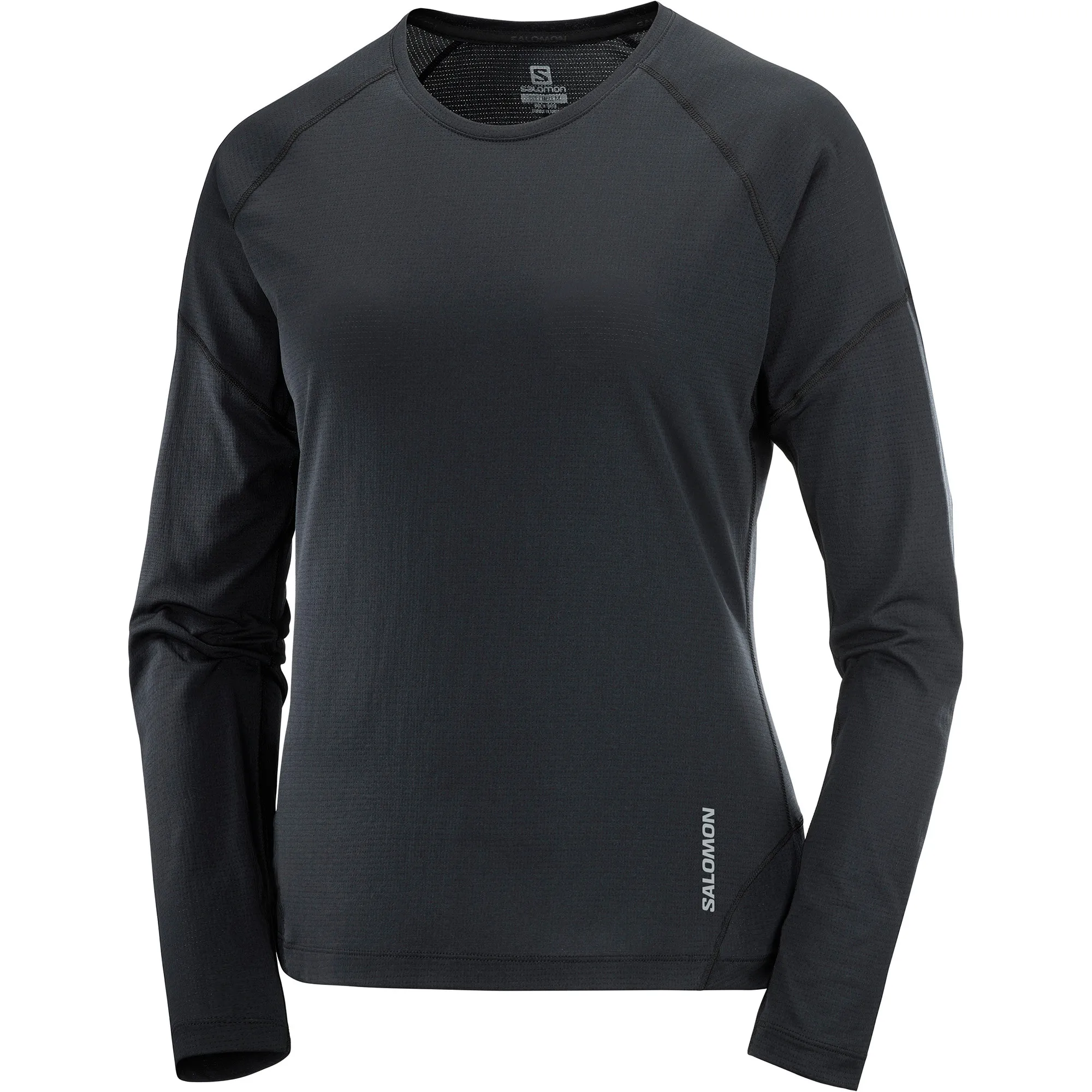 Salomon Women's Cross Run Top Deep Black | Buy Salomon Women's Cross Run Top Deep Black here | Outnorth