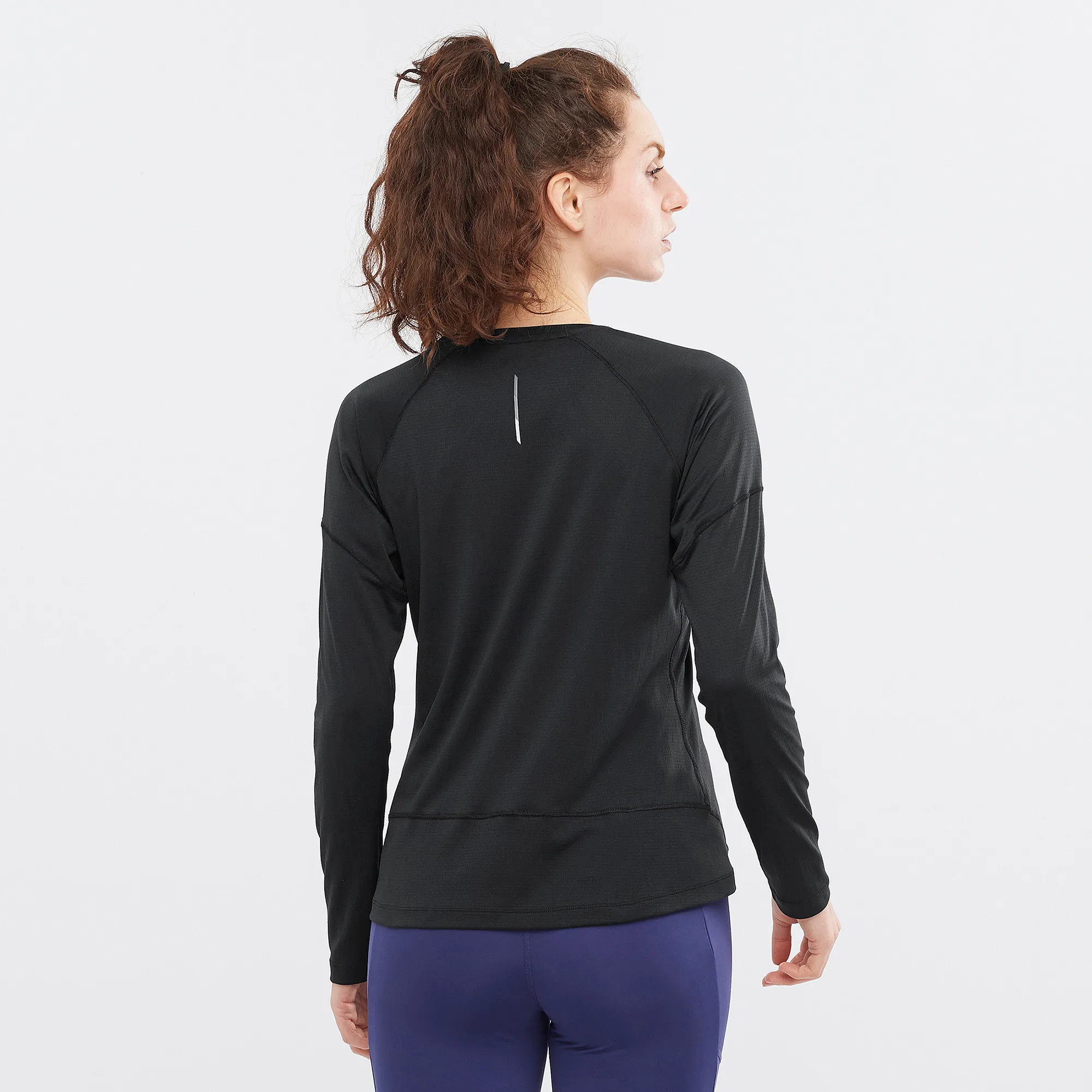 Salomon Women's Cross Run Top Deep Black | Buy Salomon Women's Cross Run Top Deep Black here | Outnorth