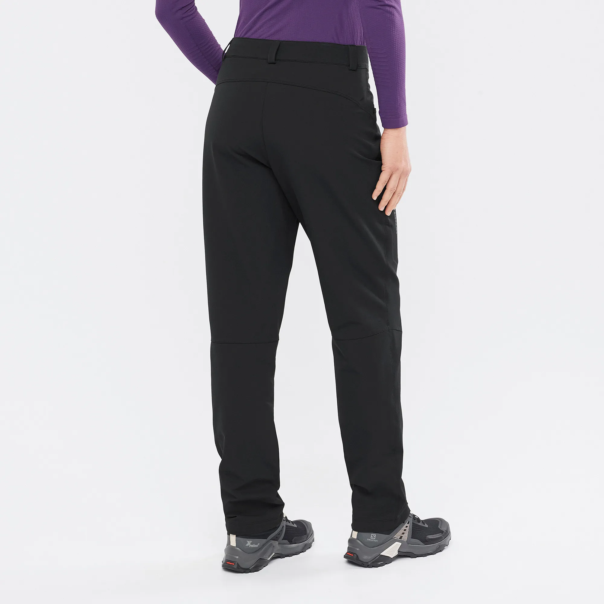 Salomon Women's Wayfarer Warm Pants Deep Black | Buy Salomon Women's Wayfarer Warm Pants Deep Black here | Outnorth