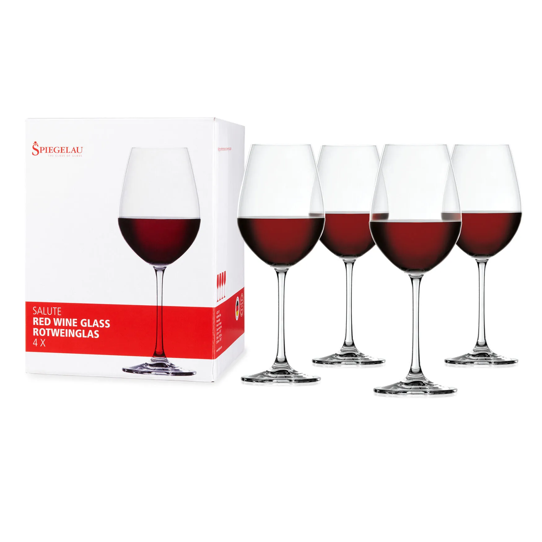 Salute 19.4 Oz Red Wine Glass (Set Of 4)