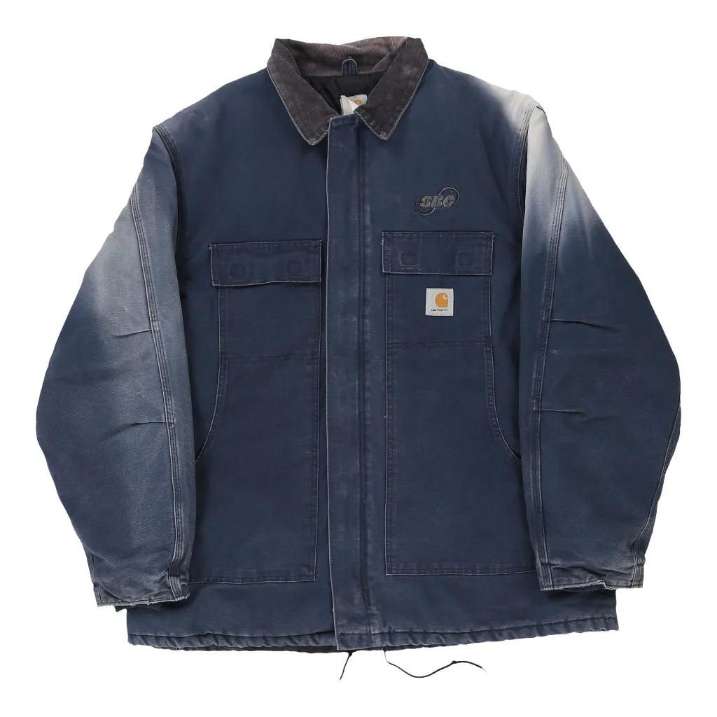 SBC Carhartt Jacket - 2XL Navy Cotton Blend