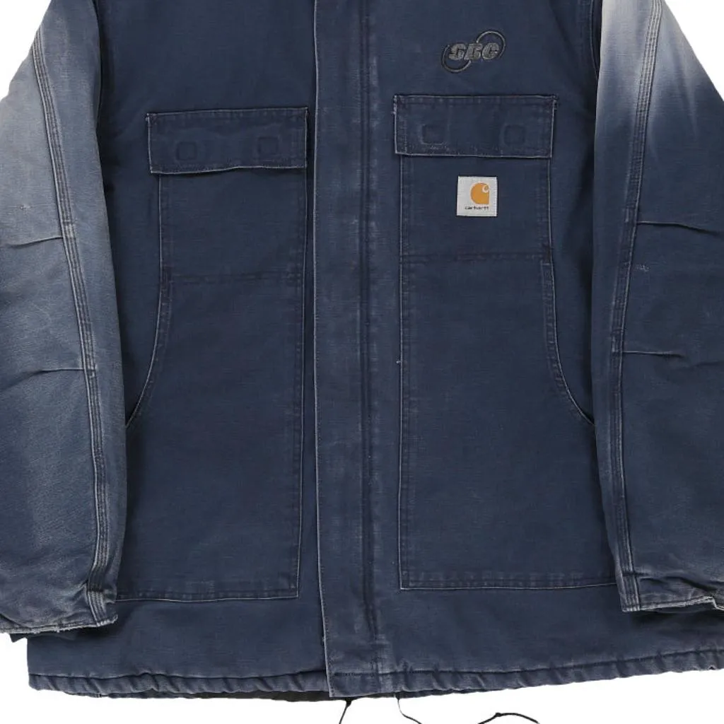 SBC Carhartt Jacket - 2XL Navy Cotton Blend