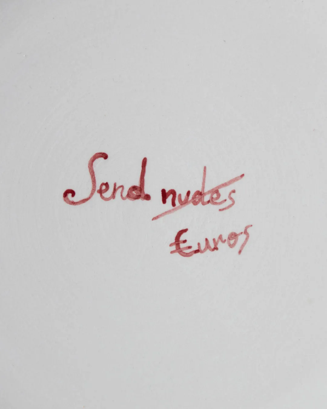 Send nudes plate