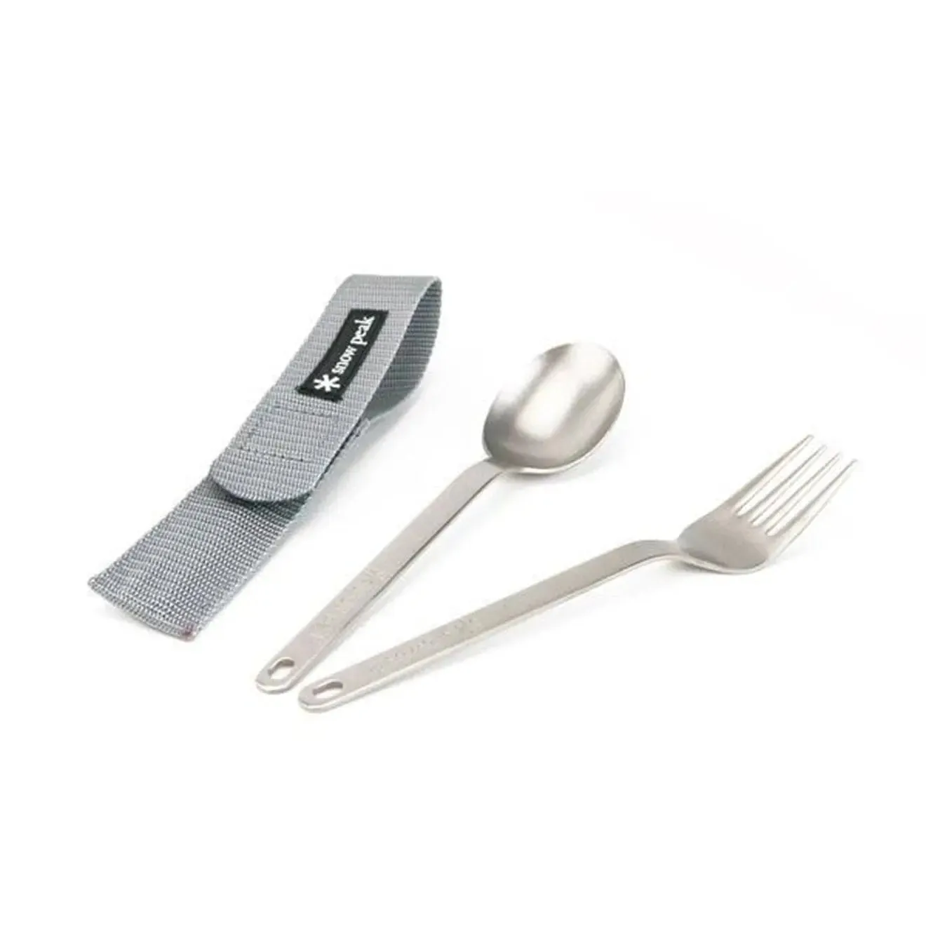 Snow Peak Titanium Fork & Spoon Set