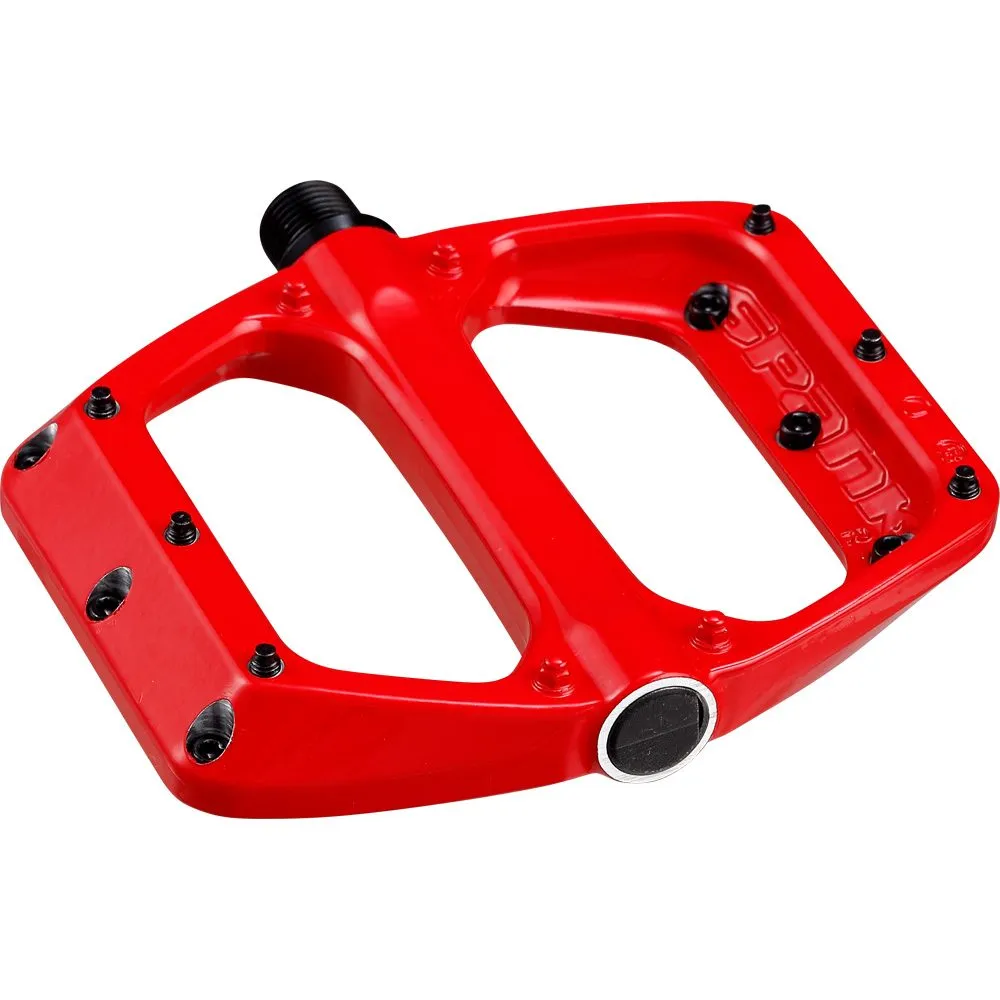 Spank - Spoon DC Flat Pedal red