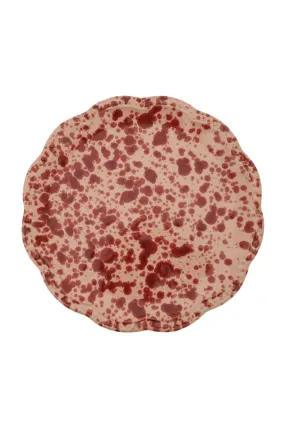 speckled dessert plate DWFPL10SPK2D0401 PINK