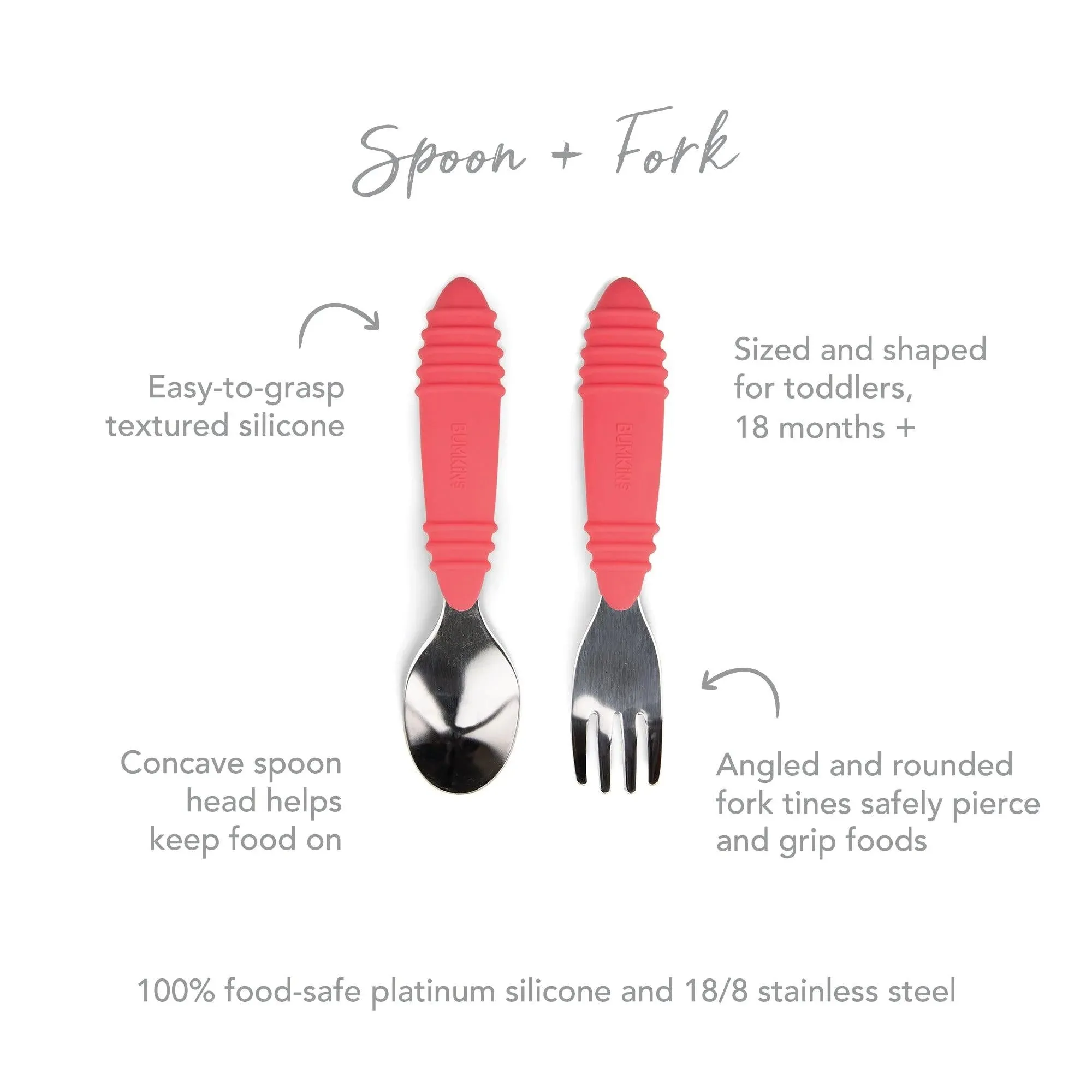 Spoon + Fork: Red