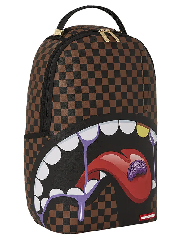 Sprayground DBD Was Here Vitamin Backpack - Brown