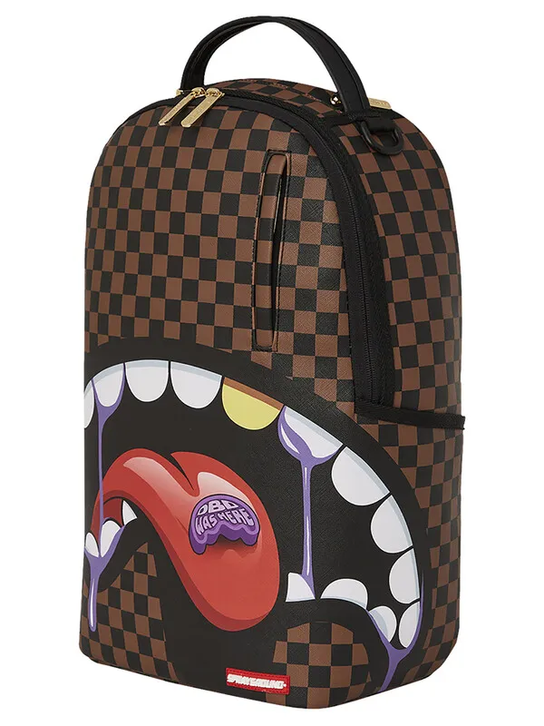 Sprayground DBD Was Here Vitamin Backpack - Brown