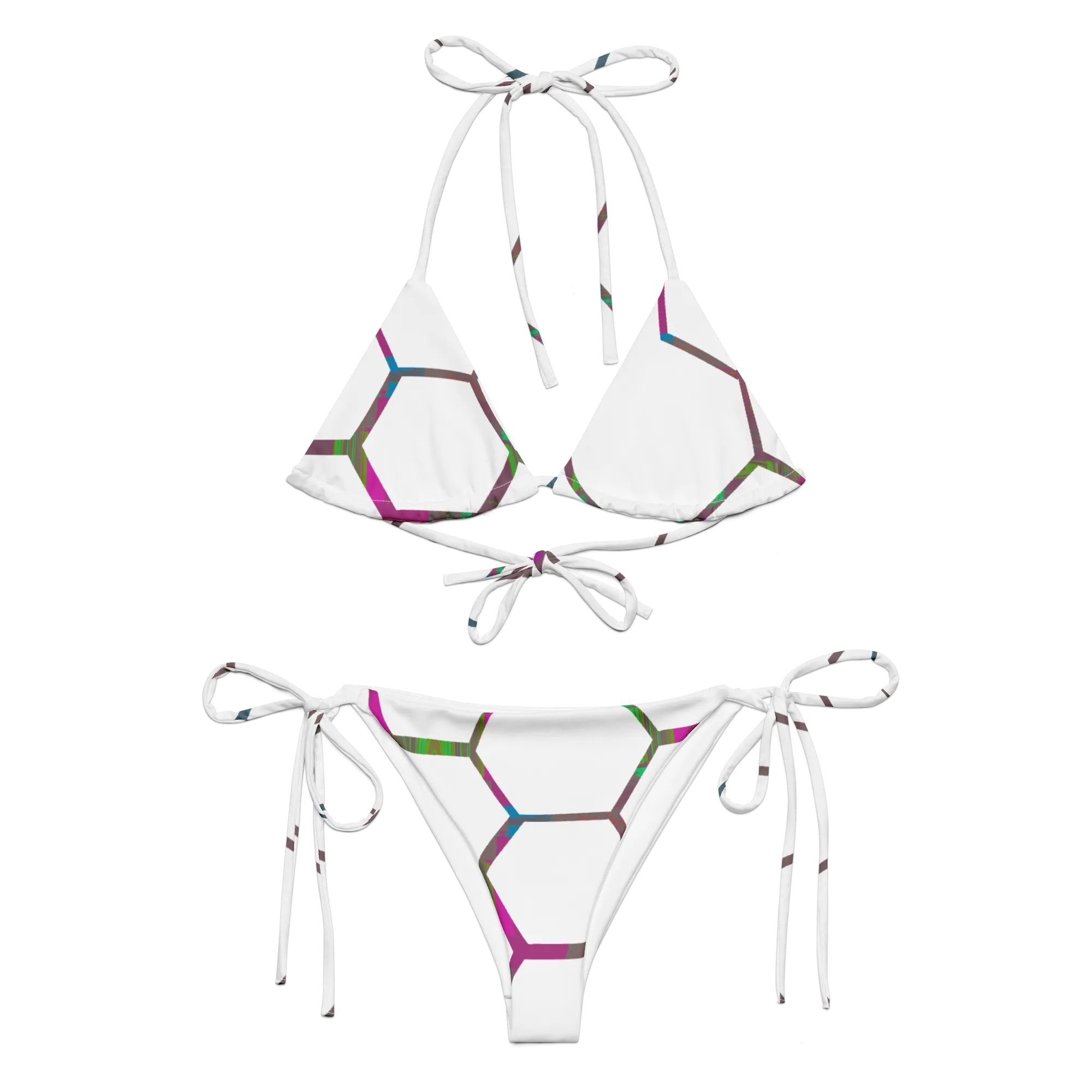 Sqdltd SU23 Ball recycled string bikini Nirvana