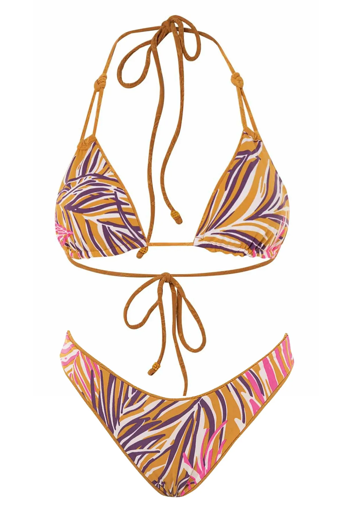 Sunning Reversible Tie Side Brazilian Bikini Bottom