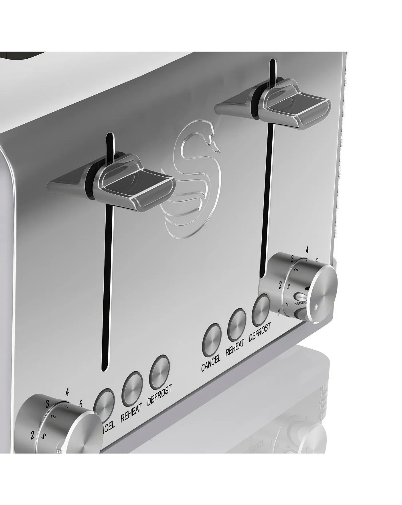 Swan Retro Grey Kettle, 4 Slice Toaster and Microwave Bundle