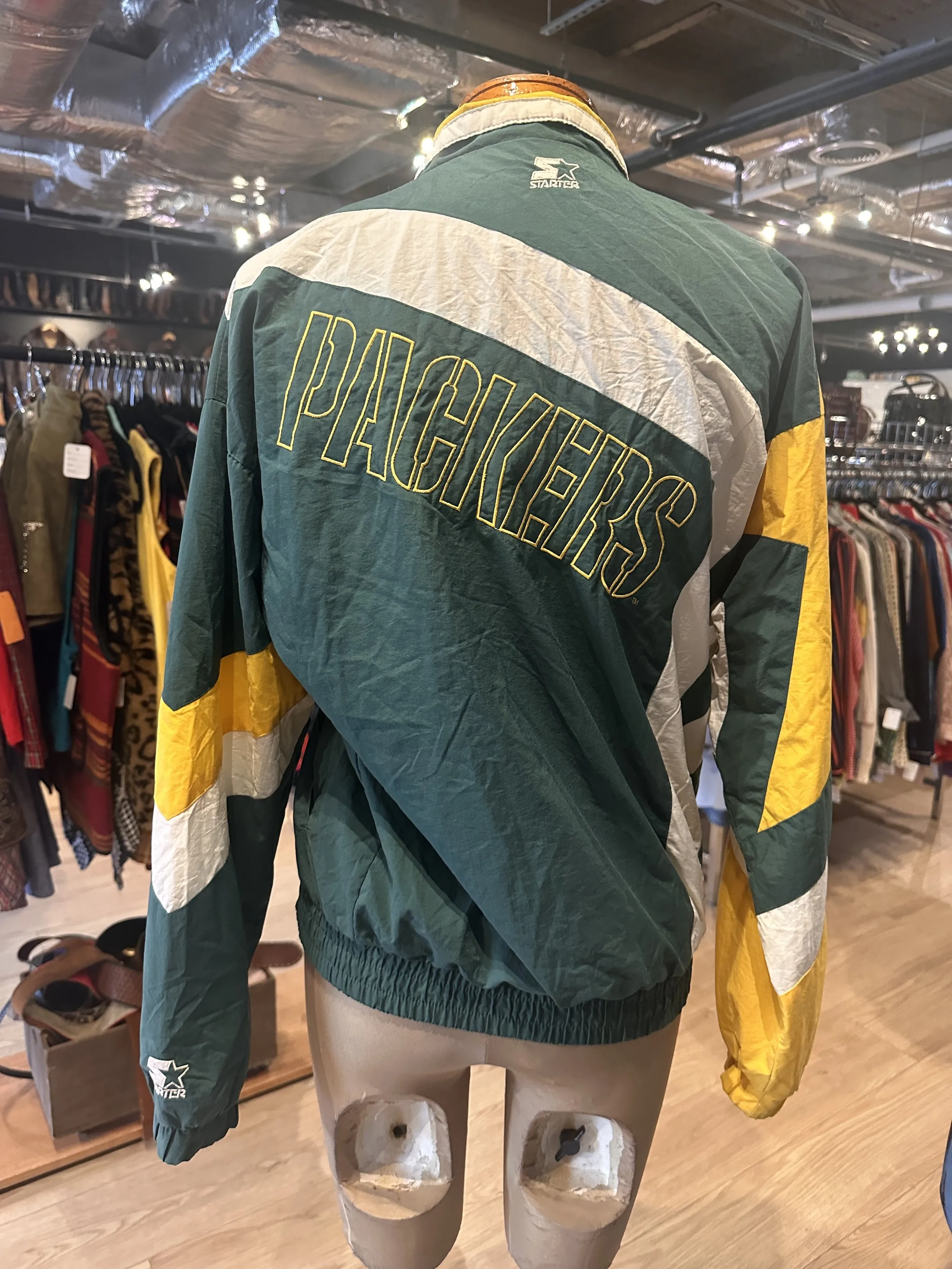 Vintage Green Bay Packers Jacket —          Star Struck Vintage