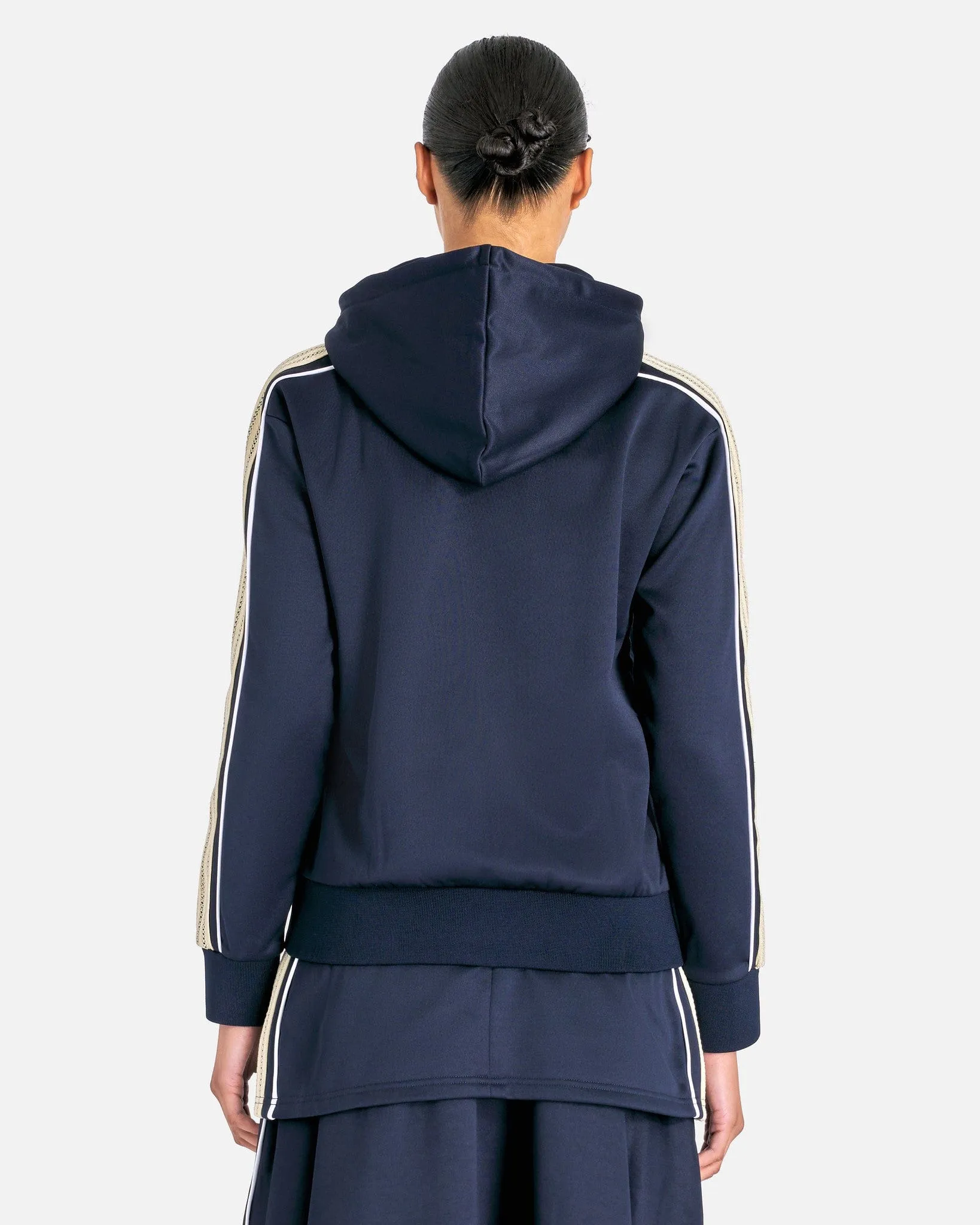 Wales Bonner Mantra Hoodie in Navy