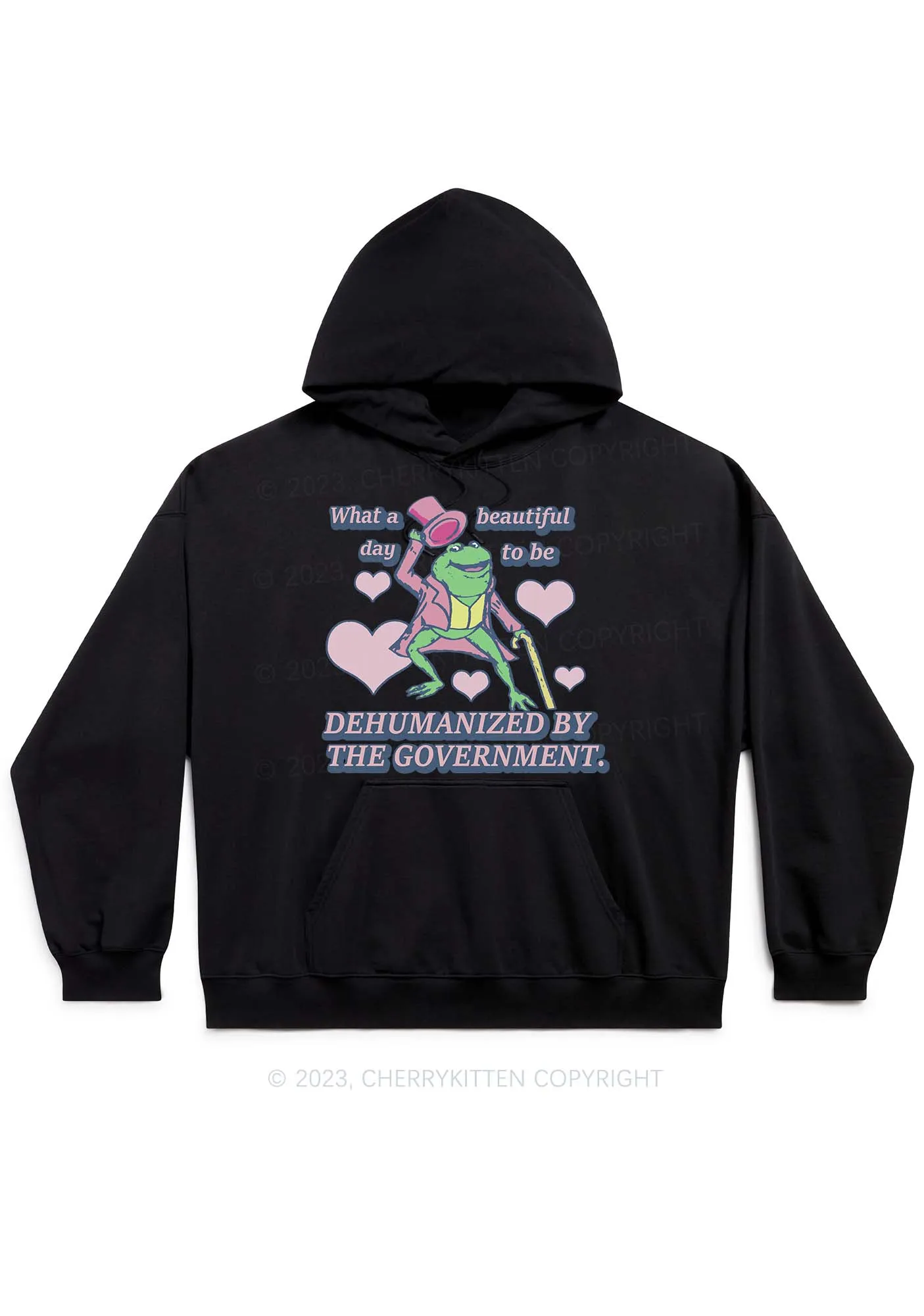 What A Beautiful Day Y2K Hoodie Cherrykitten