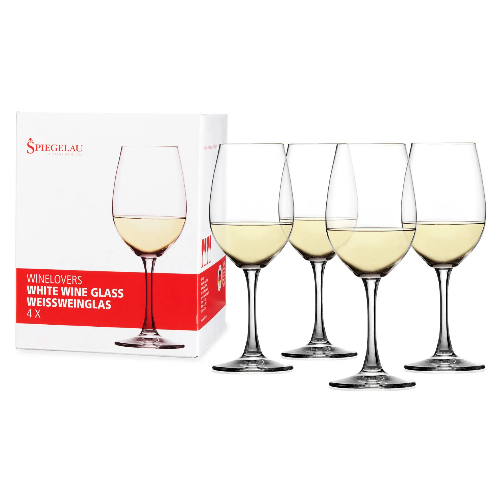 Wine Lovers 13.4 Oz White Wine Glass (Set Of 4)