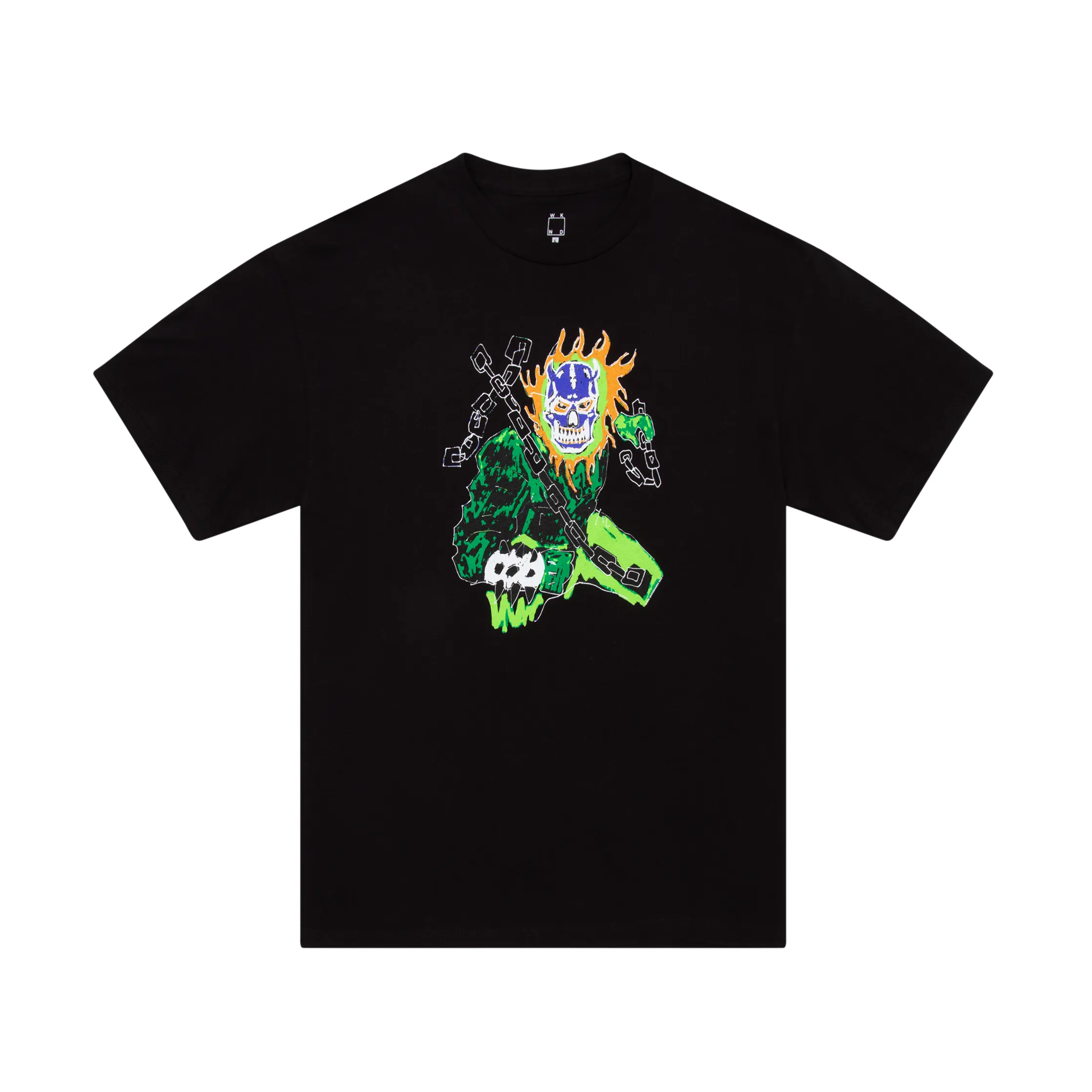 WKND SKATEBOARDS FINAL BOSS TEE BLACK