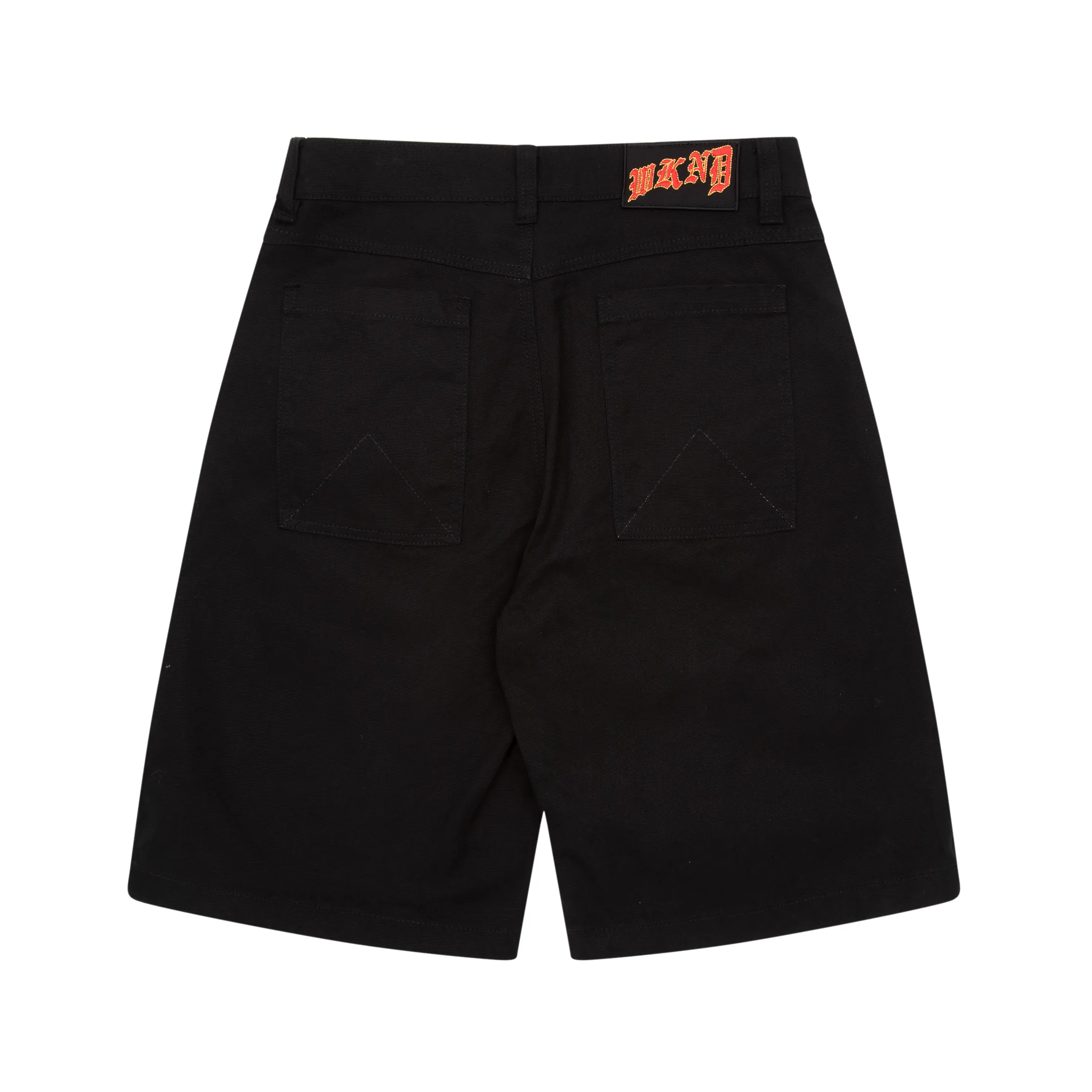 WKND SKATEBOARDS WASHED BLACK TUBES SHORTS