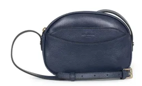 Women's navy leather bag 119837