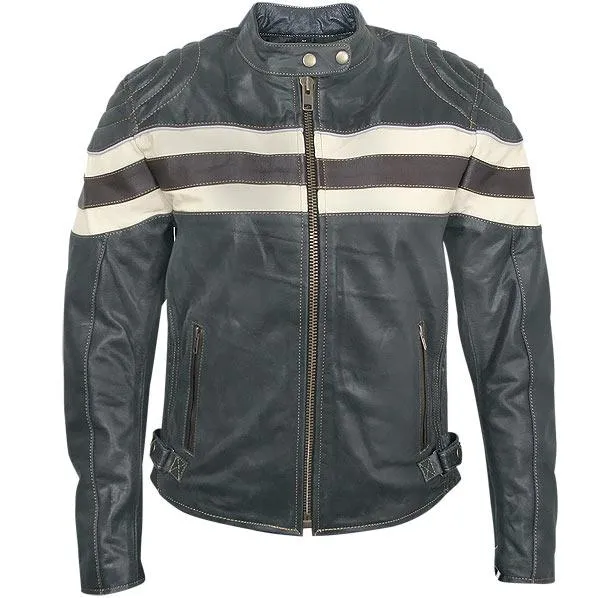 Women's Racer Motorcycle Leather Jacket