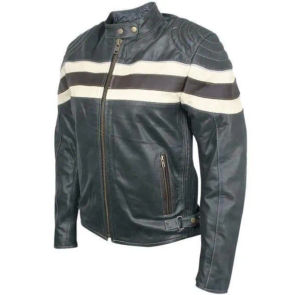 Women's Racer Motorcycle Leather Jacket