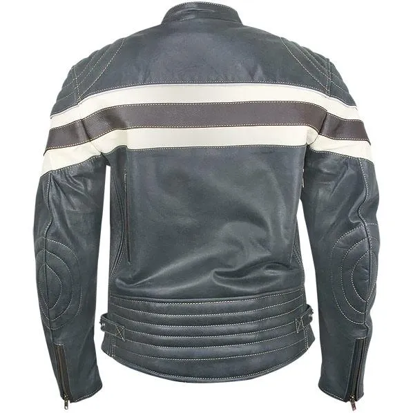 Women's Racer Motorcycle Leather Jacket