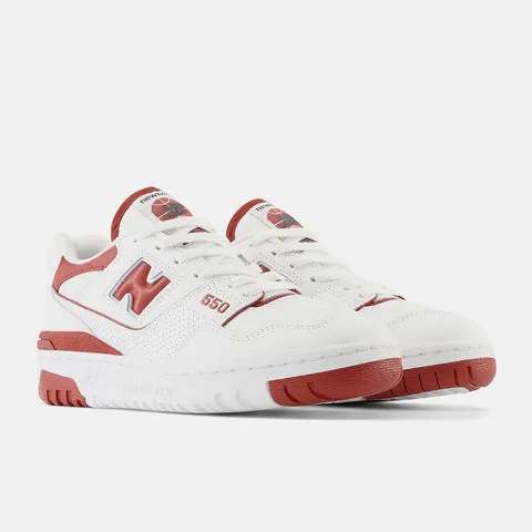 Womens/Kids New Balance 550 - White/Red