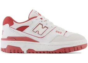 Womens/Kids New Balance 550 - White/Red