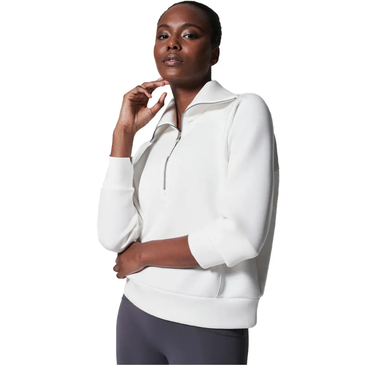 Women's Spanx AirEssentials Half Zip Pullover