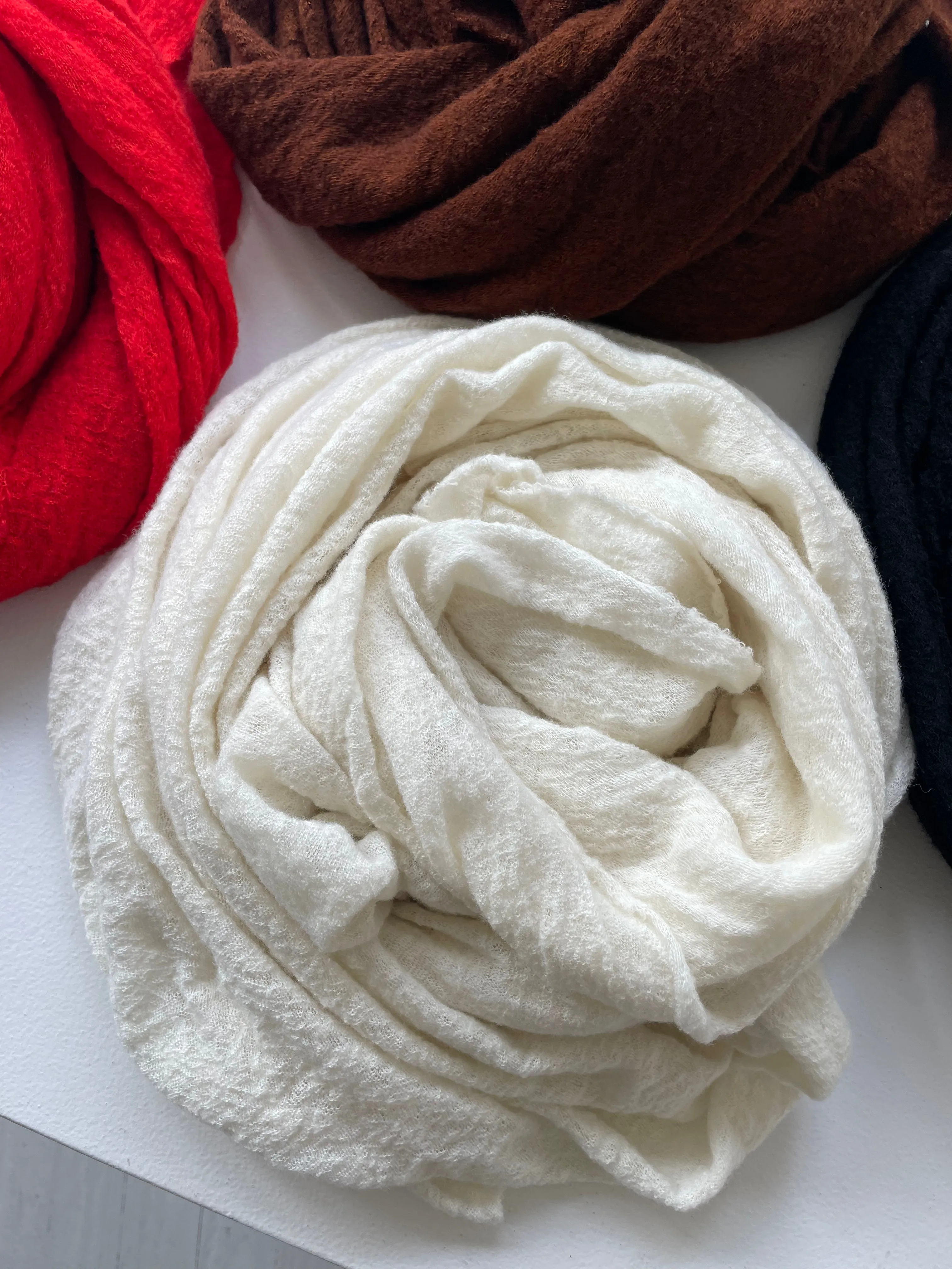 Wool Cloud Scarf | SCARF SHOP