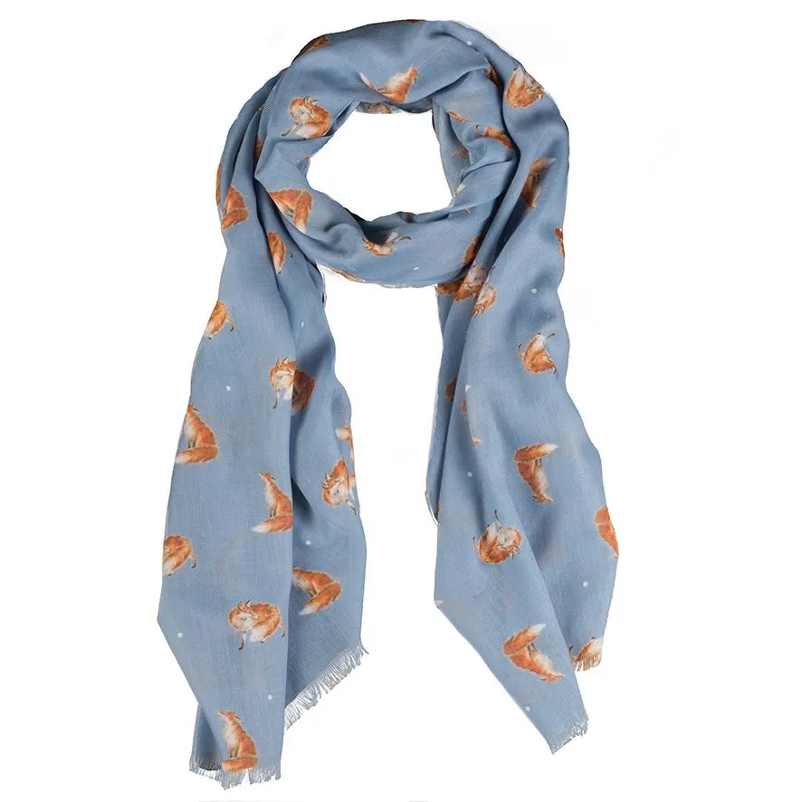 Wrendale Artful Poacher Fox Scarf